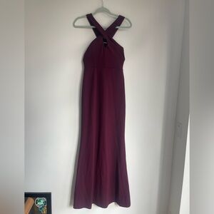 Lulu's Deep Purple Maxi Dress